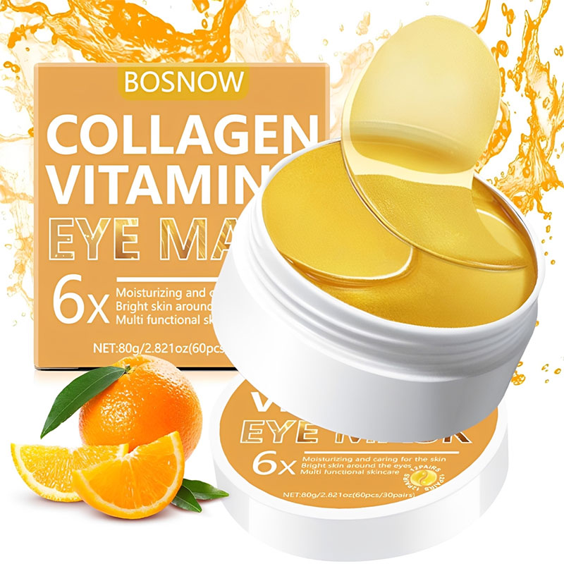 Collagen Under Eye Patches - 30 زوجًا من لصقات العين المرطبة،