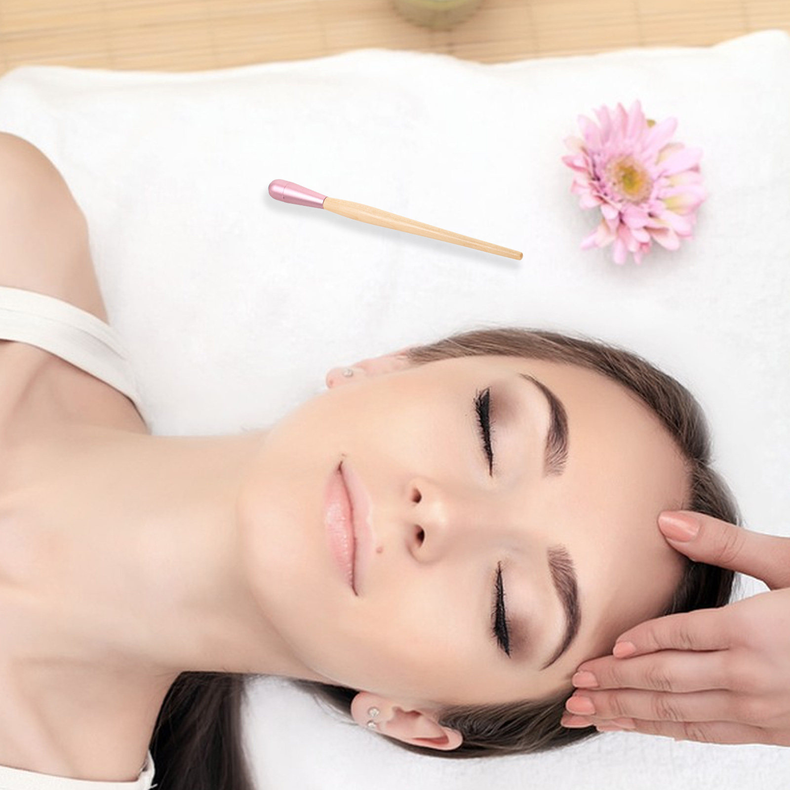 Face Ice Roller Puffiness - أداة تدليك الوجه والعينين من اليشم