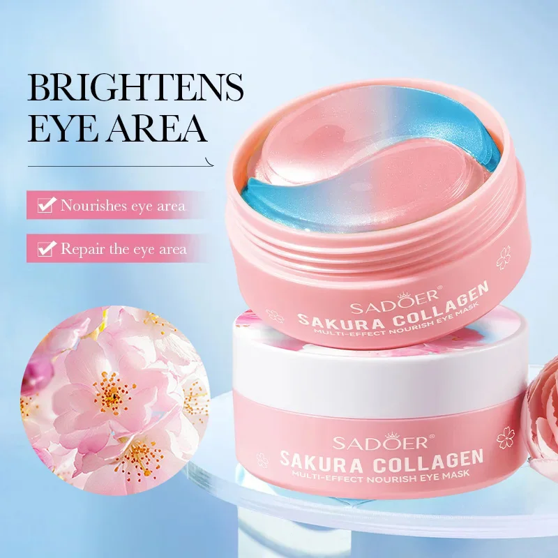 60 قطعة من أقنعة العين بالكولا - مراجعة Collagen Under Eye Patches وسعره